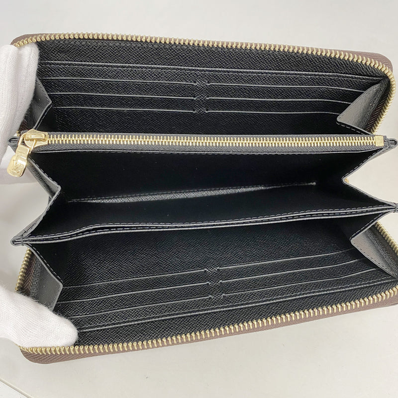 【6ge6284-k】ルイヴィトン 長財布 モノグラム・リバース ジッピーウォレット M82444 ブラウン【中古】レディース