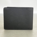 【6ge6285-k】ルイヴィトン 財布 エピ ポルトフォイユスレンダー M60332 ノワール【中古】メンズ