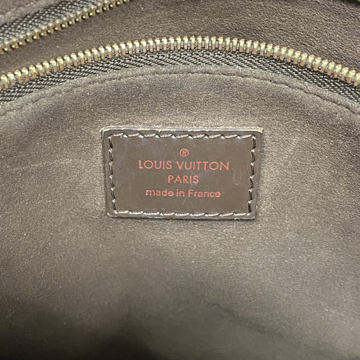 【6ge6290-k】ルイヴィトン トートバッグ ダミエ マーリボーンPM N41215 エベヌ【中古】レディース