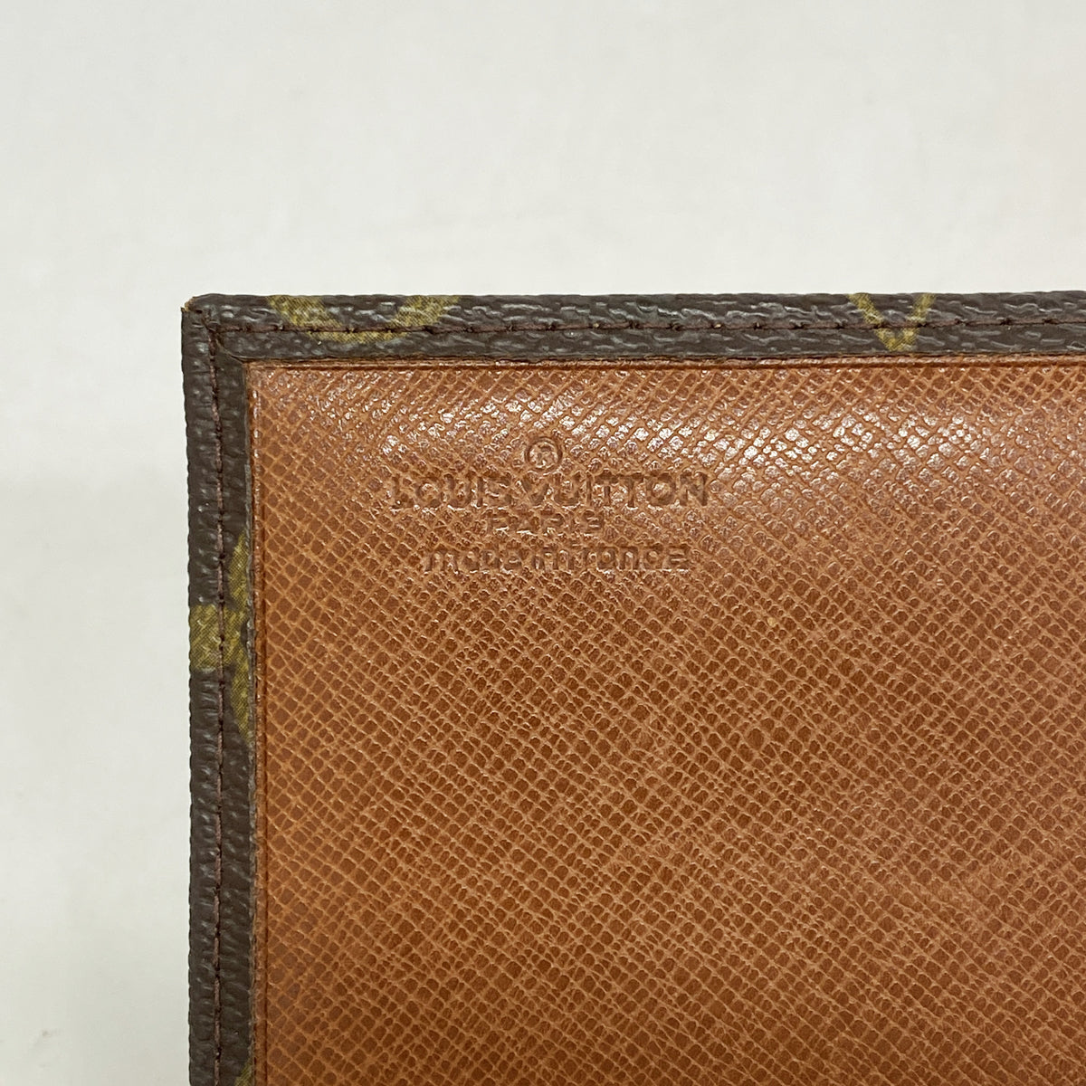 【6ge6291-k】ルイヴィトン 長札入れ モノグラム ブラウン【中古】レディース