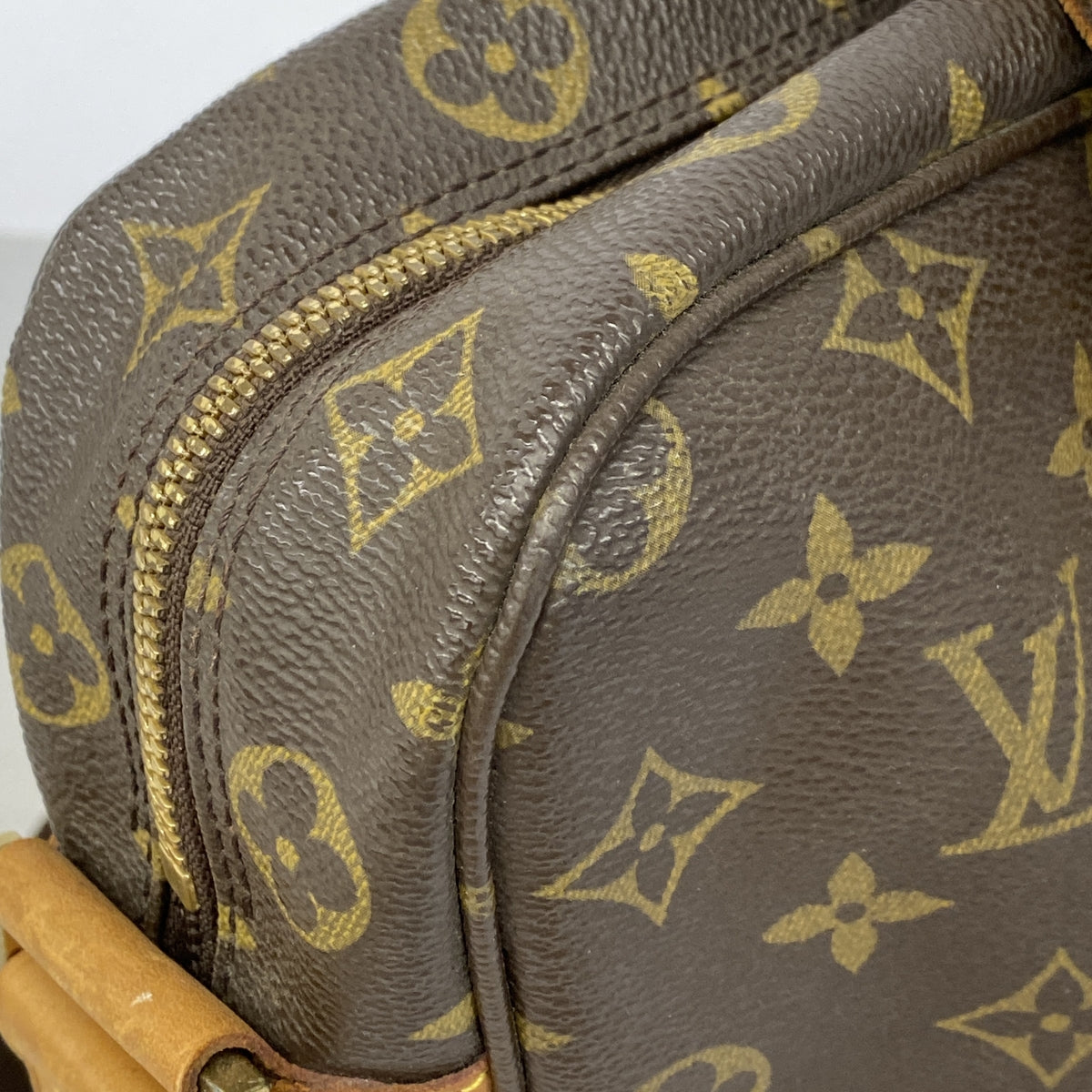 【6ge6299】ルイヴィトン ハンドバッグ モノグラム サックボスフォール M40043 ブラウン 2wayバッグ【中古】レディース