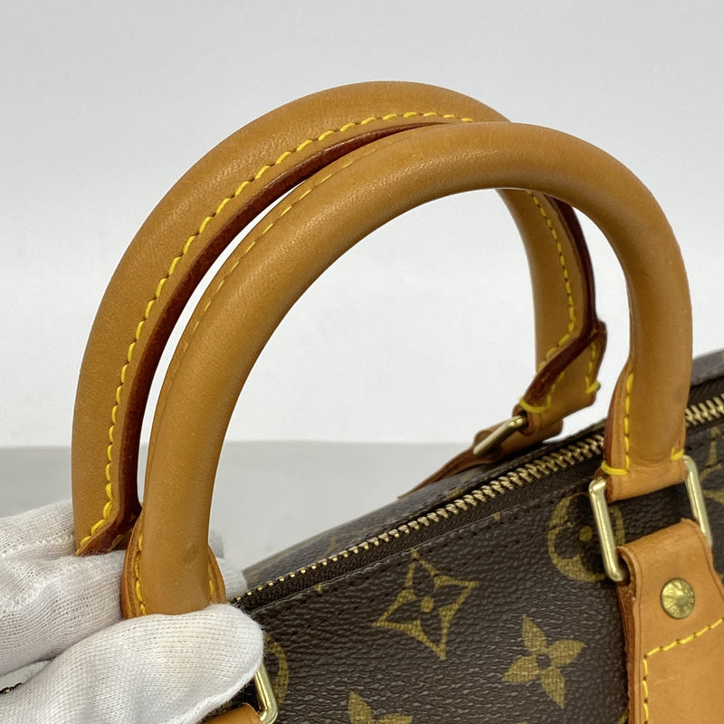 【6ge6304】ルイヴィトン ハンドバッグ モノグラム スピーディ25 M41109 ブラウン【中古】レディース