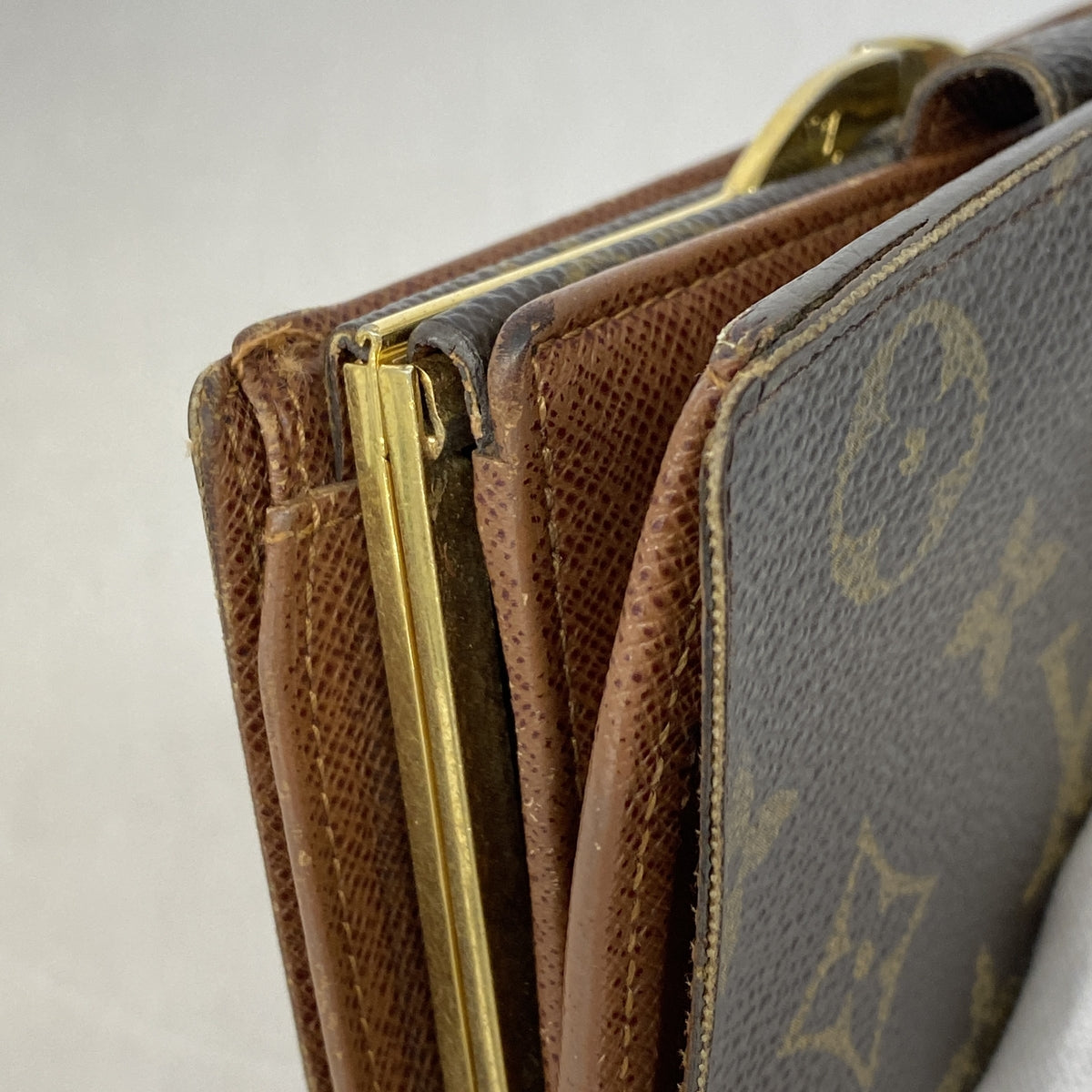 【6ge6306】ルイヴィトン 財布 モノグラム ポルトモネビエヴィエノワ M61663 ブラウン【中古】レディース