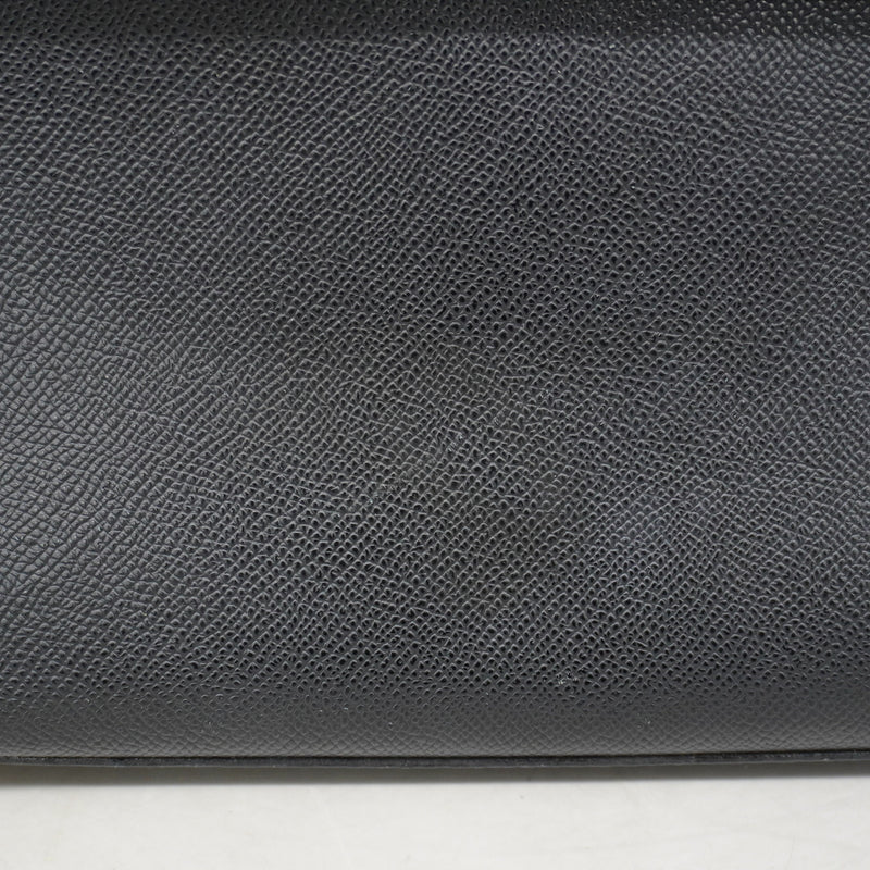 【6ge6311-k】シャネル ショルダーバッグ キャビアスキン ブラック ゴールド金具【中古】レディース