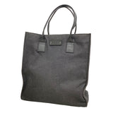 【6ge6319-k】グッチ トートバッグ 91249 デニム ブラック シルバー金具【中古】レディース