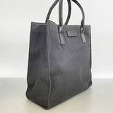 【6ge6319-k】グッチ トートバッグ 91249 デニム ブラック シルバー金具【中古】レディース