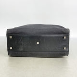【6ge6319-k】グッチ トートバッグ 91249 デニム ブラック シルバー金具【中古】レディース