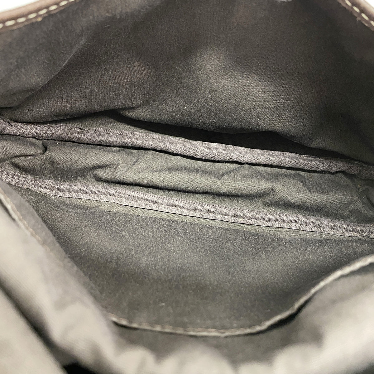 【6ge6322-k】ルイヴィトン ショルダーバッグ モノグラム・ミニラン ソミュール M95227 エベヌ【中古】レディース