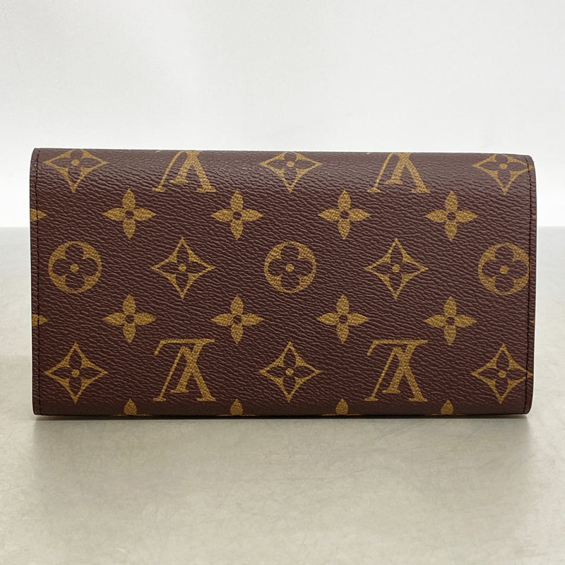 【6ge6324-k】ルイヴィトン 長財布 モノグラム・パンプキン ポルトフォイユサラ LV×YK M82114 ブラウン マルチカラー【中古】レディース