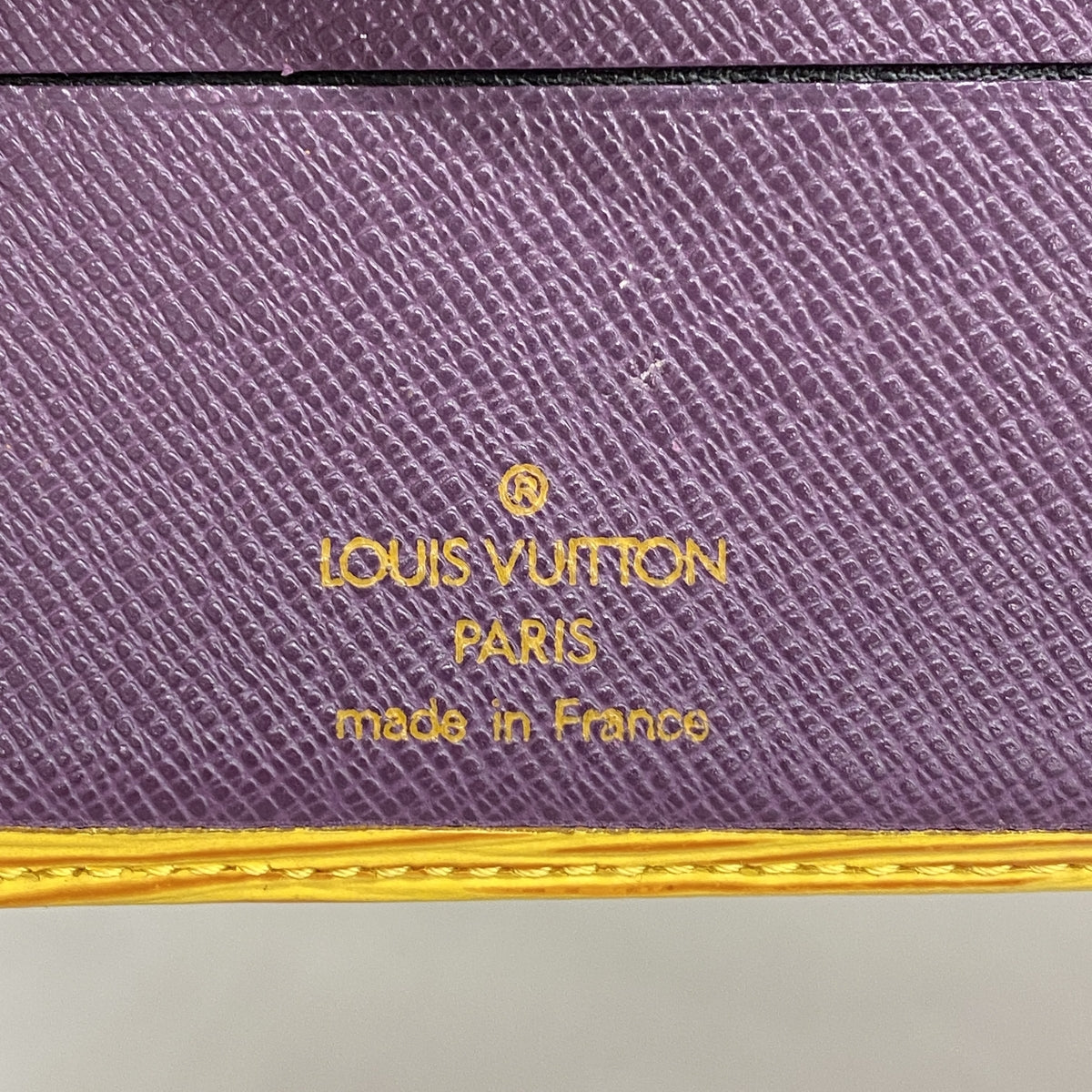 【6ge6327-k】ルイヴィトン 財布 エピ ポルトモネビエヴィエノワ M63249 ジョーヌ【中古】レディース
