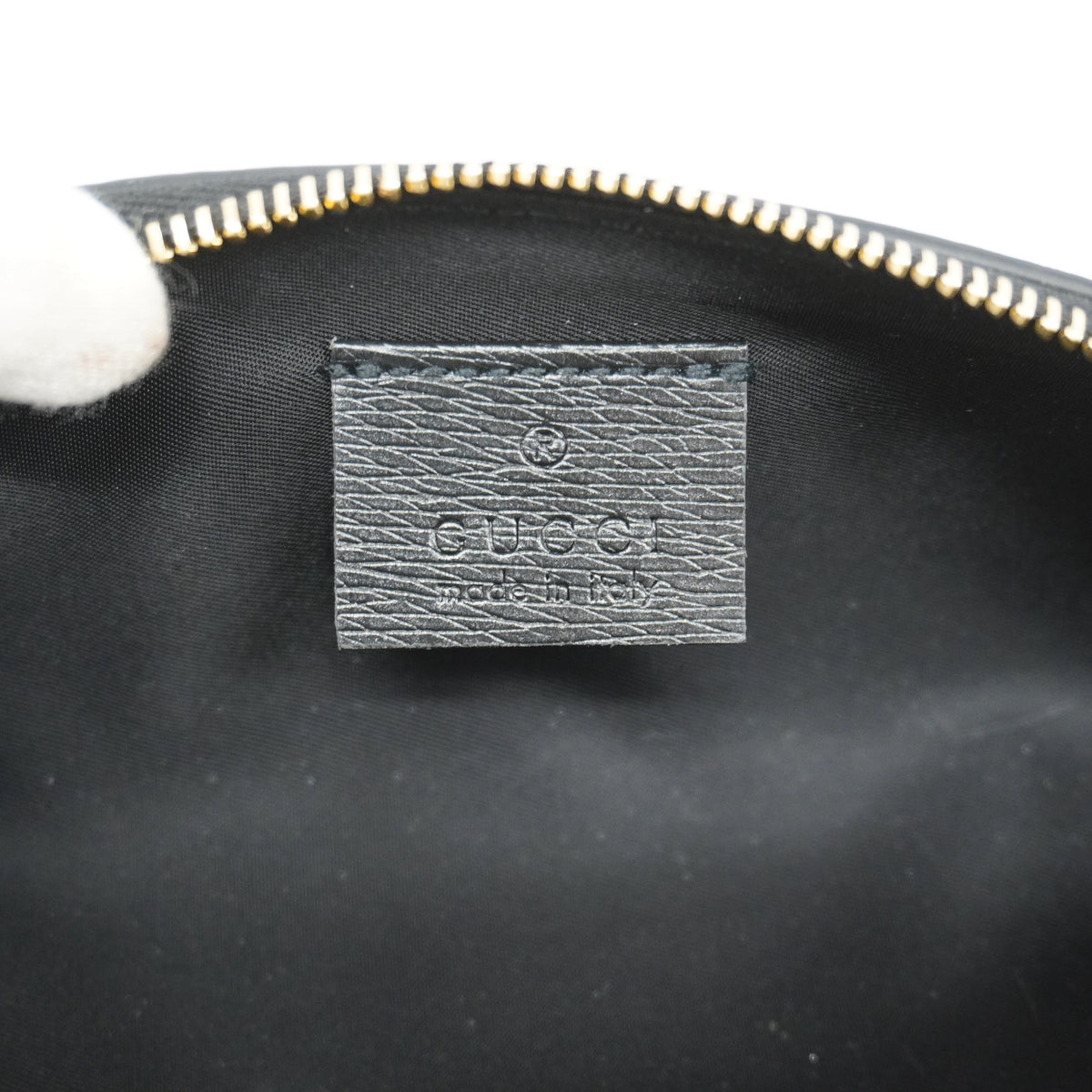 【6ge6340-k】グッチ ペンケース フラワープリント 662130 PVC アイボリー ゴールド金具【中古】レディース