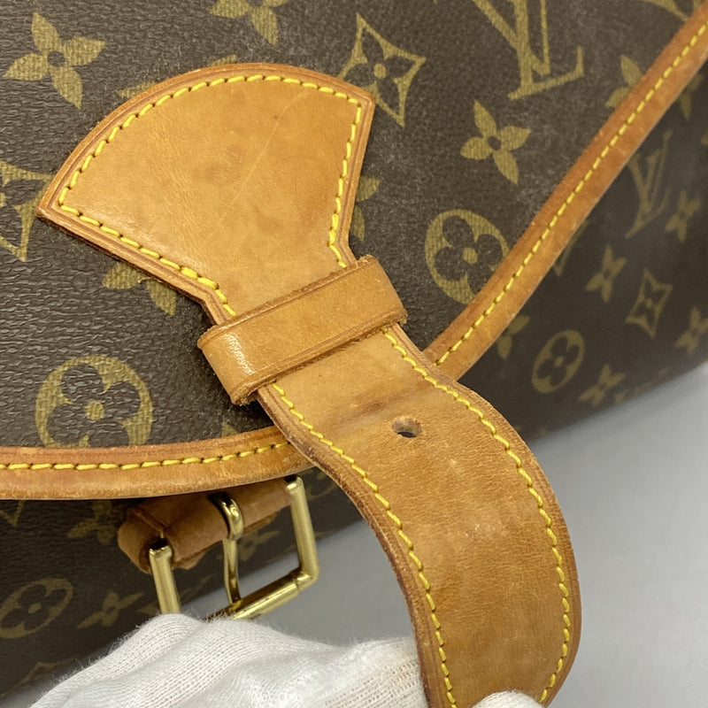 【6ge6346】ルイヴィトン ハンドバッグ モノグラム ビバリー M51120 ブラウン 2wayバッグ【中古】レディース