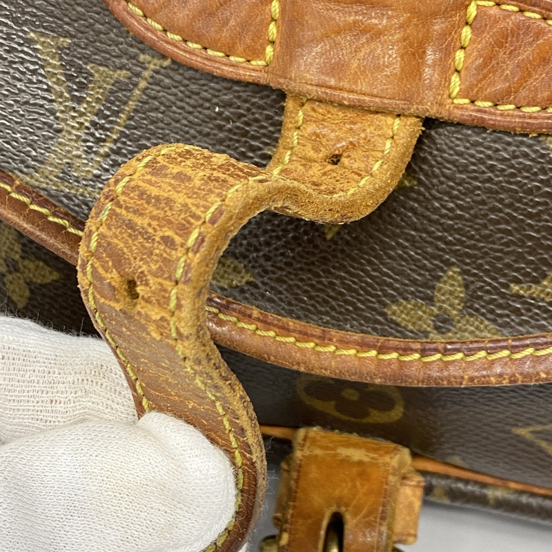 【6ge6347】ルイヴィトン ショルダーバッグ モノグラム ソミュール30 M42256 ブラウン【中古】レディース