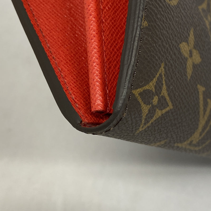 【6ge6349】ルイヴィトン 長財布 モノグラム ポルトフォイユサラ M62236 コクリコ【中古】レディース