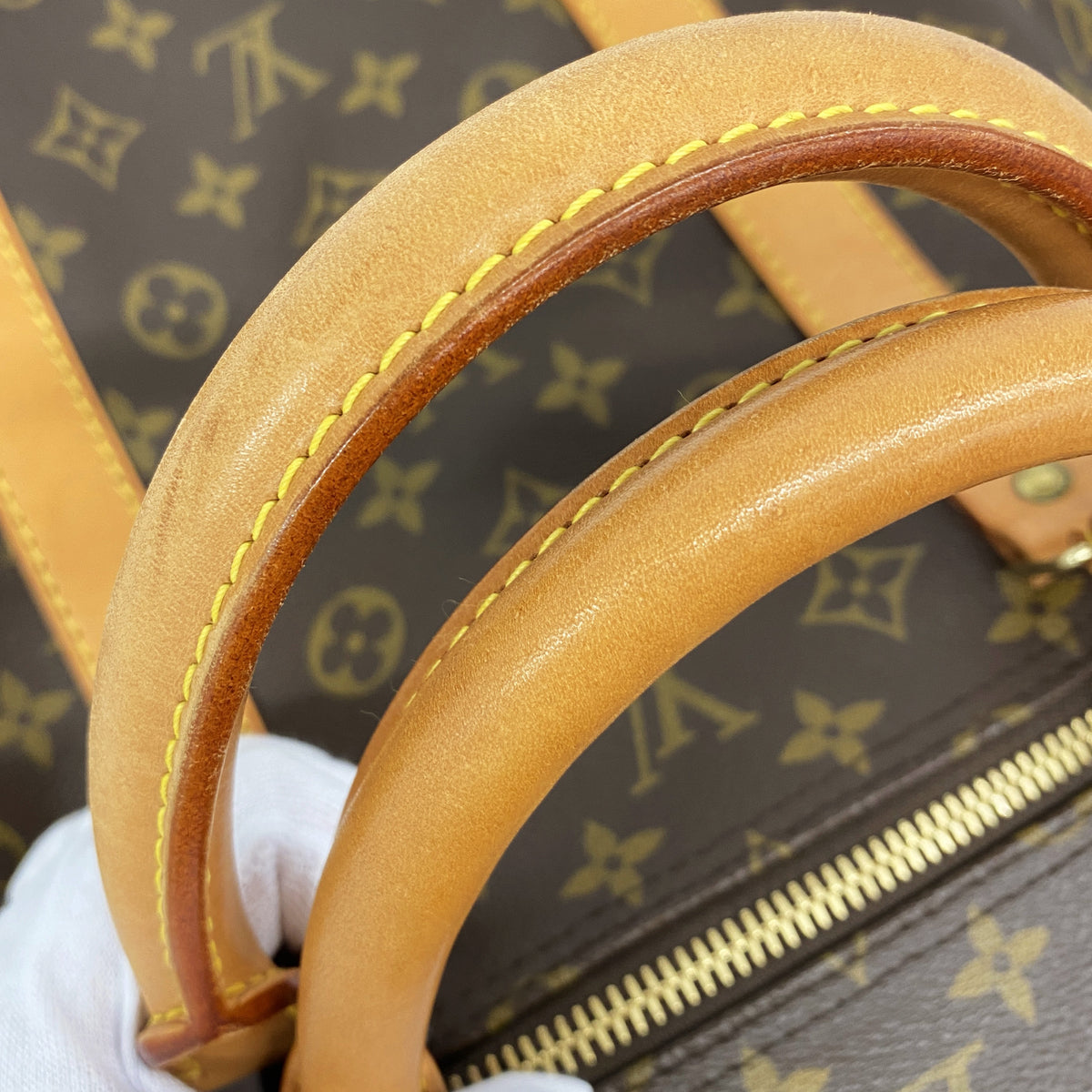 【6ge6360】ルイヴィトン ボストンバッグ モノグラム キーポル60 M41422 ブラウン【中古】メンズ レディース ユニセックス