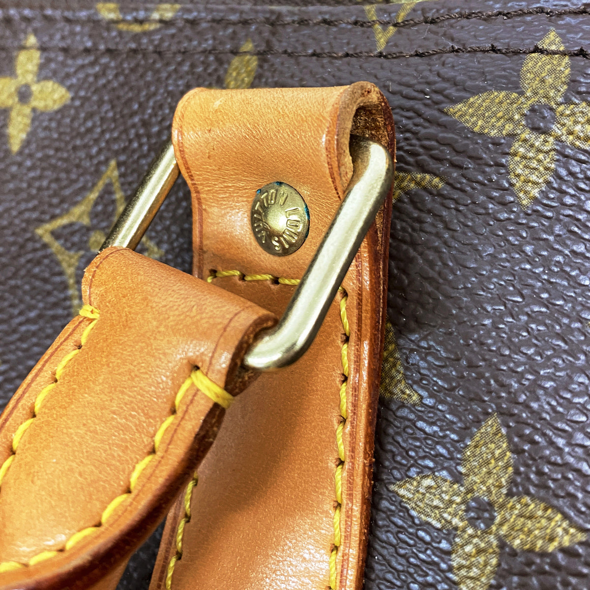 【6ge6360】ルイヴィトン ボストンバッグ モノグラム キーポル60 M41422 ブラウン【中古】メンズ レディース ユニセックス