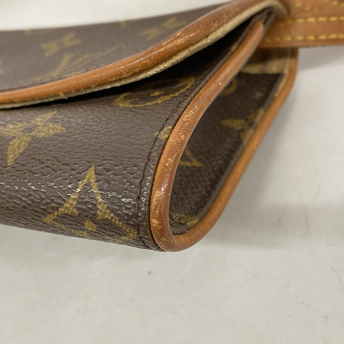 【6ge6363】ルイヴィトン ショルダーバッグ モノグラム ポシェットツインPM M51854 ブラウン【中古】レディース