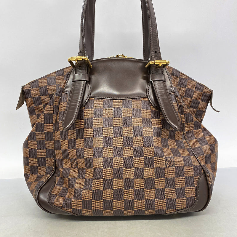 【6ge6366】ルイヴィトン ハンドバッグ ダミエ ヴェローナMM N41118 エベヌ【中古】レディース