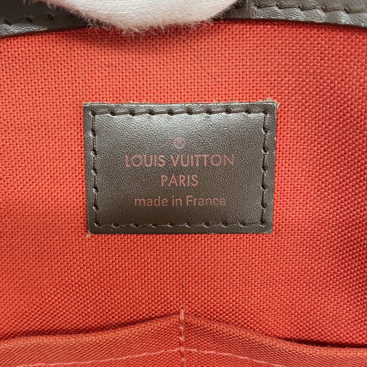 【6ge6366】ルイヴィトン ハンドバッグ ダミエ ヴェローナMM N41118 エベヌ【中古】レディース
