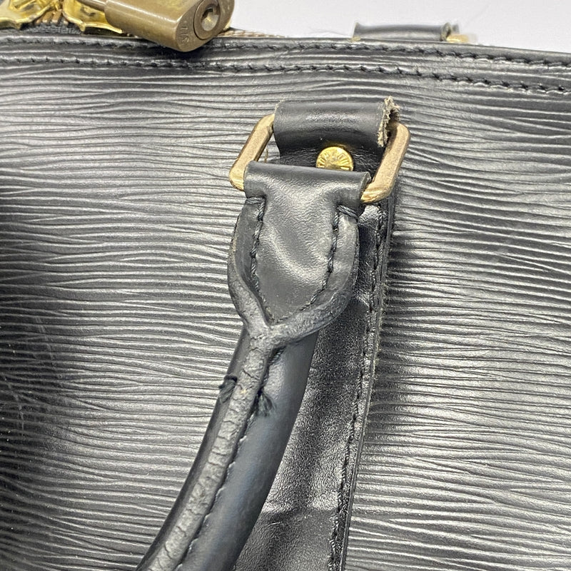 【6ge6370】ルイヴィトン ボストンバッグ エピ キーポル55 M42952 ノワール【中古】メンズ レディース ユニセックス