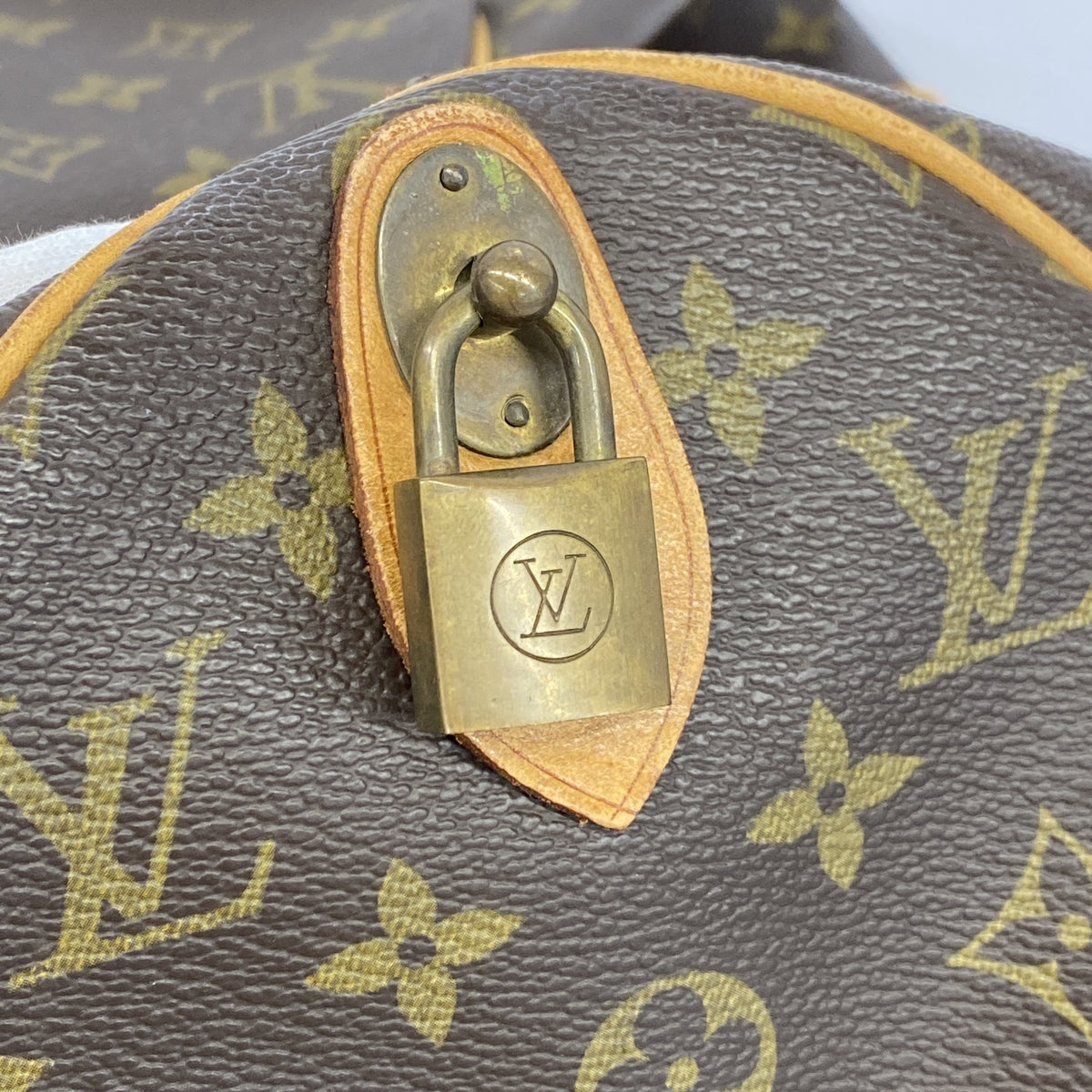 【6ge6371】ルイヴィトン ボストンバッグ モノグラム キーポル45 M41428 ブラウン【中古】メンズ レディース ユニセックス