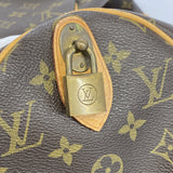 【6ge6371】ルイヴィトン ボストンバッグ モノグラム キーポル45 M41428 ブラウン【中古】メンズ レディース ユニセックス