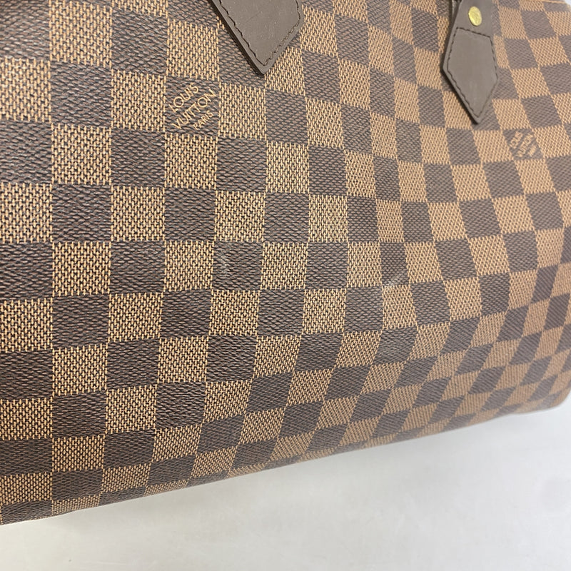 【6ge6375】ルイヴィトン ハンドバッグ ダミエ スピーディ30 N41364 エベヌ【中古】レディース