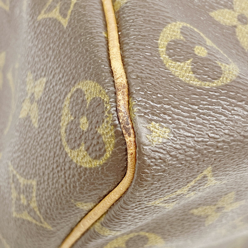 【6ge6379】ルイヴィトン ハンドバッグ モノグラム スピーディ35 M41107 ブラウン【中古】レディース