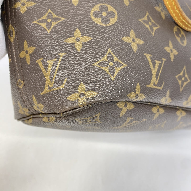 【6ge6389】ルイヴィトン トートバッグ モノグラム ネヴァーフルPM M40155 ブラウン【中古】レディース