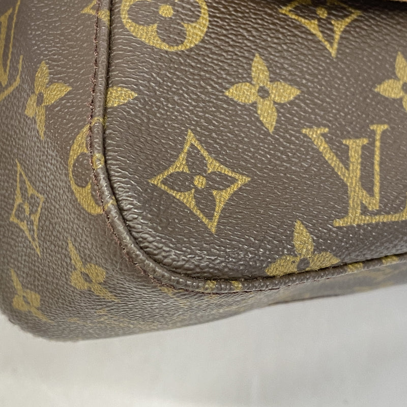 【6ge6391】ルイヴィトン ショルダーバッグ モノグラム ミニルーピング M51147 ブラウン【中古】レディース