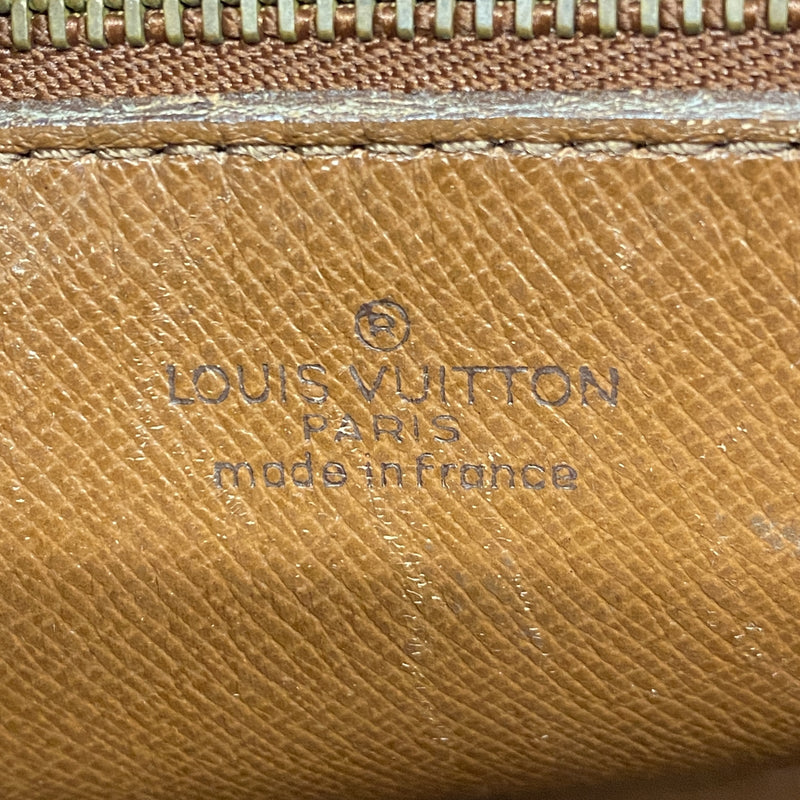 【6ge6394】ルイヴィトン クラッチバッグ モノグラム マルリードラゴンヌGM M51825 ブラウン【中古】レディース