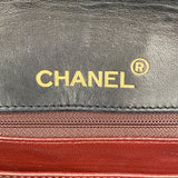 【6ge6399】シャネル ショルダーバッグ マトラッセ チェーンショルダー ラムスキン ブラック ゴールド金具【中古】レディース