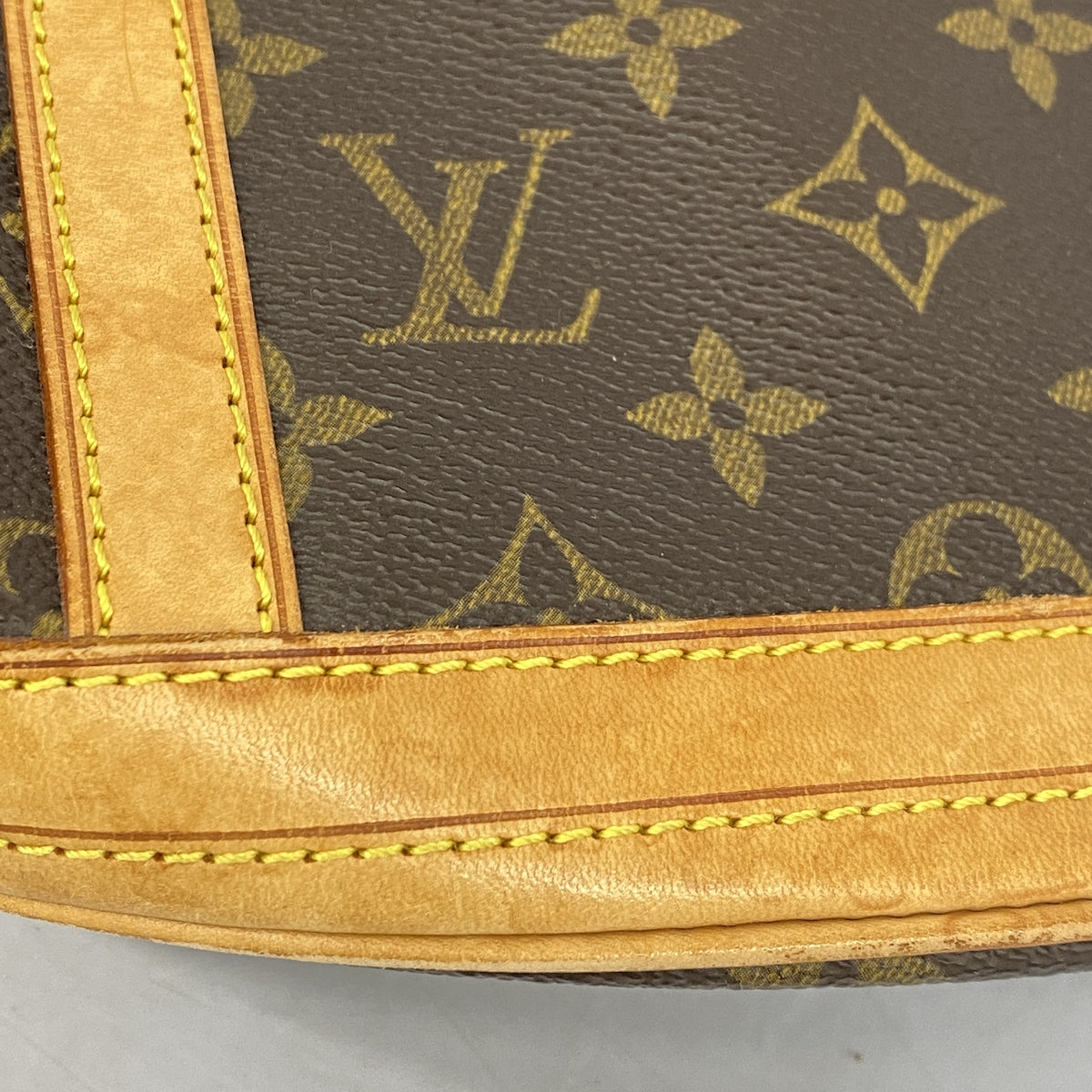 【6ge6402】ルイヴィトン トートバッグ モノグラム バケットGM M42236 ブラウン【中古】レディース