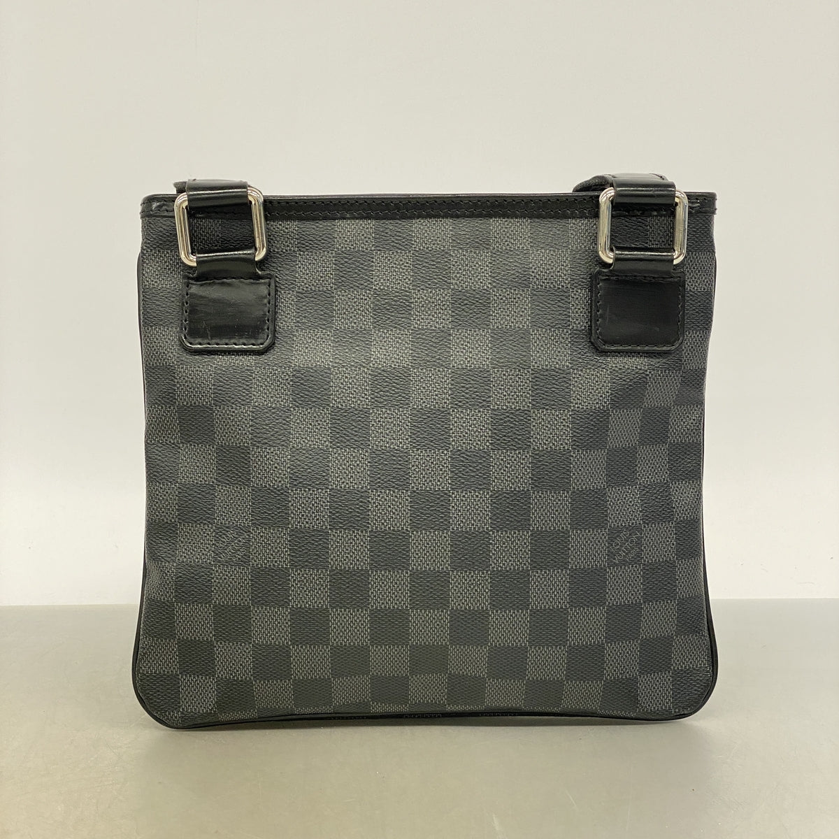 【6ge6406】ルイヴィトン ショルダーバッグ ダミエ・グラフィット トマス N58028 ブラック【中古】メンズ