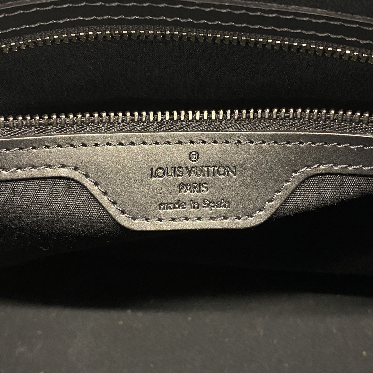 【6ge6411-k】ルイヴィトン トートバッグ モノグラム・マット ストックトン M55112 ノワール【中古】レディース