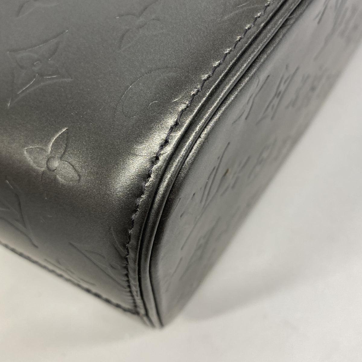 【6ge6411-k】ルイヴィトン トートバッグ モノグラム・マット ストックトン M55112 ノワール【中古】レディース