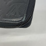【6ge6414-k】ルイヴィトン 長財布 モノグラム・シャドウ ジッピーウォレットホリゾンタル M80333 ブラック【中古】メンズ