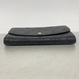 【6ge6415-k】ルイヴィトン 長財布 マヒナ ポルトフォイユイリス M60143 ノワール【中古】レディース