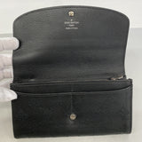 【6ge6415-k】ルイヴィトン 長財布 マヒナ ポルトフォイユイリス M60143 ノワール【中古】レディース