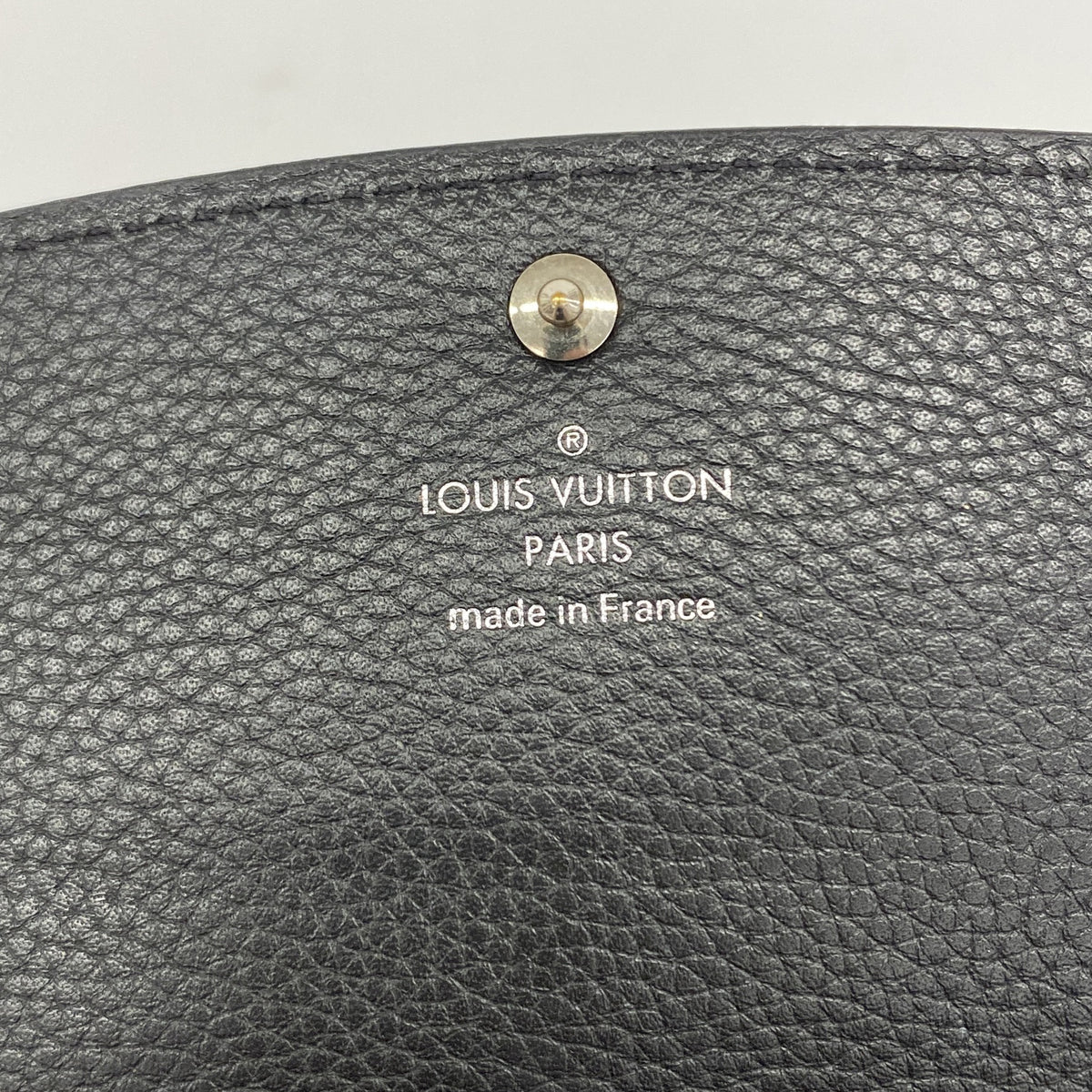 【6ge6415-k】ルイヴィトン 長財布 マヒナ ポルトフォイユイリス M60143 ノワール【中古】レディース