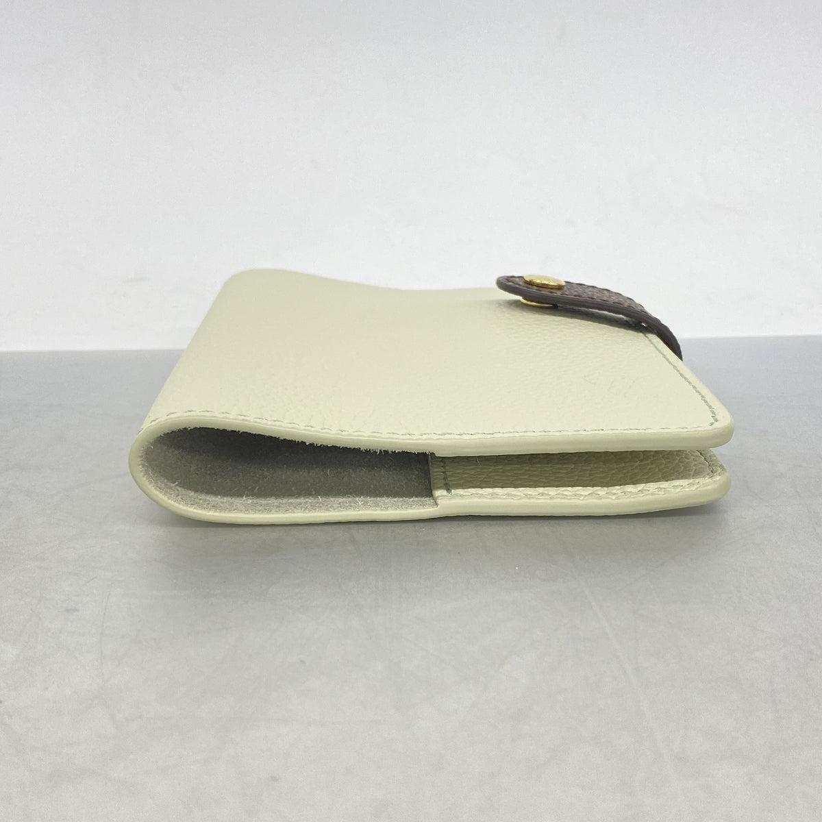 【6ge6416-k】ルイヴィトン 手帳カバー モノグラム ノートブックカバーPMシャルル GI1583 セラドン【中古】レディース