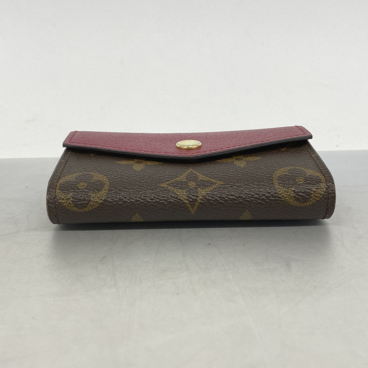 【6ge6418-k】ルイヴィトン カードケース モノグラム ミュルティカルトサラ M61273 フューシャ【中古】レディース