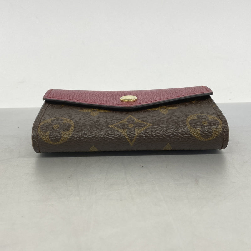 【6ge6418-k】ルイヴィトン カードケース モノグラム ミュルティカルトサラ M61273 フューシャ【中古】レディース