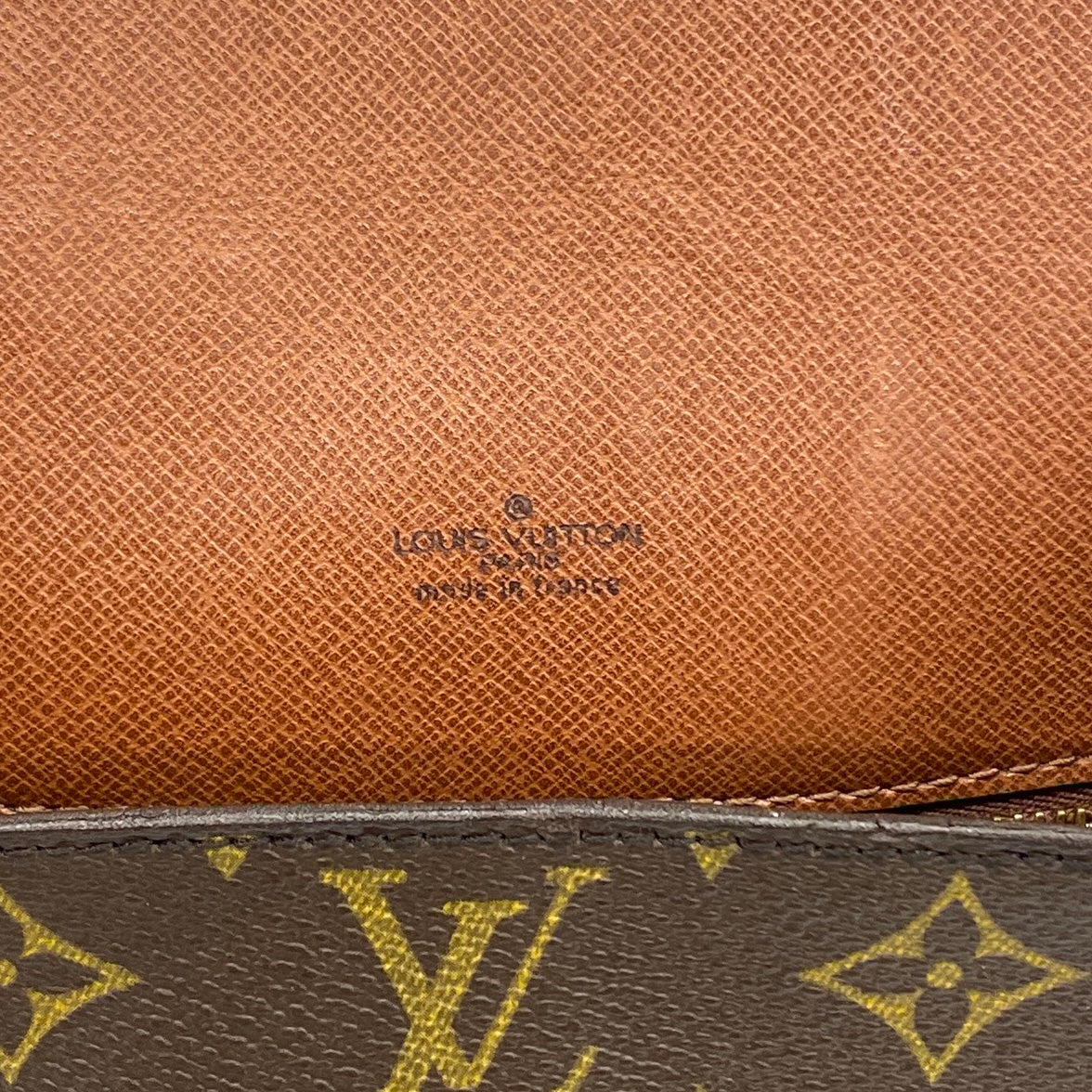 【6ge6421】ルイヴィトン ショルダーバッグ モノグラム サンクルーGM M51242 ブラウン【中古】レディース