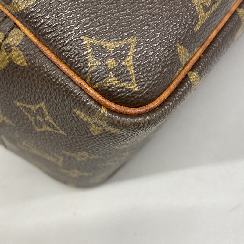 【6ge6423】ルイヴィトン ハンドバッグ モノグラム ドーヴィル M47270 ブラウン【中古】レディース