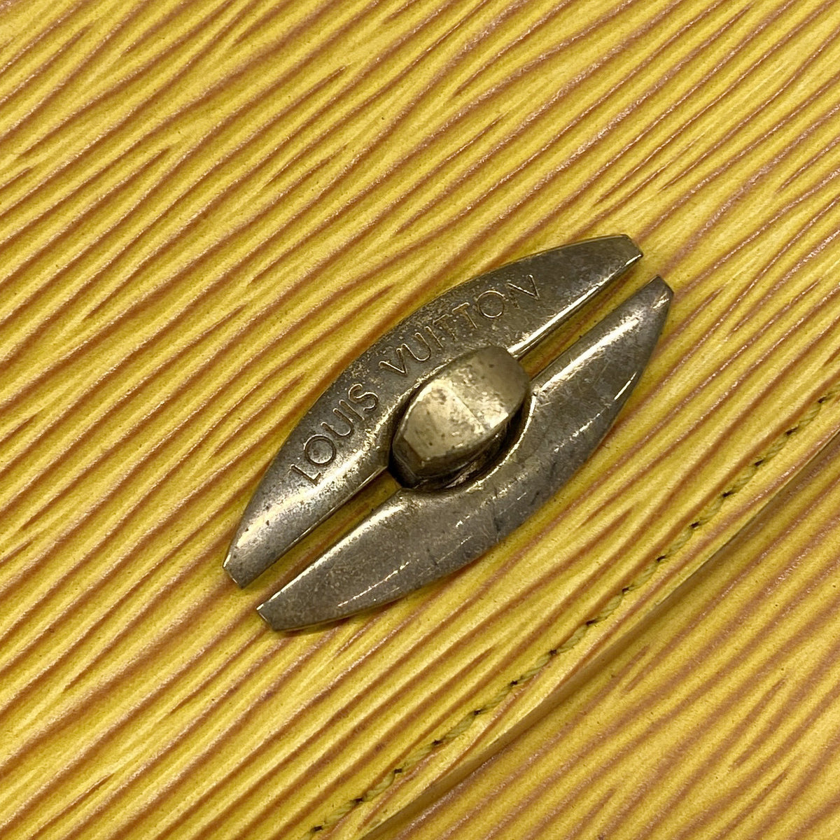 【6ge6428】ルイヴィトン ハンドバッグ エピ マルゼルブ M52379 ジョーヌ【中古】レディース