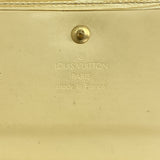 【6ge6449-k】ルイヴィトン 三つ折り財布 エピ ポルトモネビエカルトクレディ M6348A ヴァニラ【中古】レディース