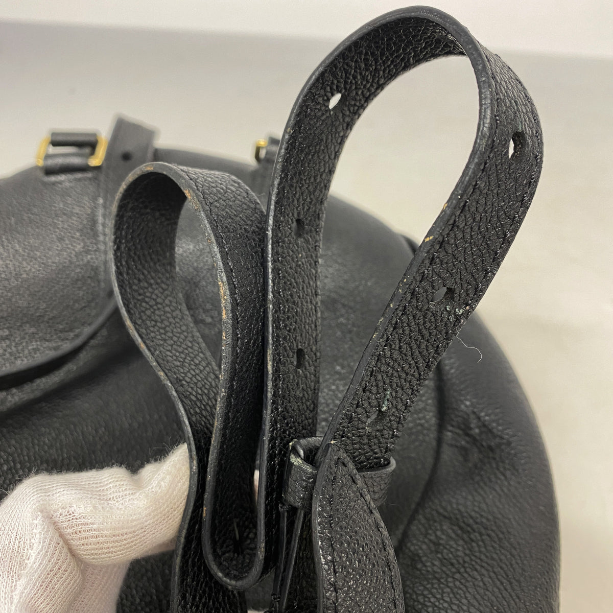 【6ge6454-k】ルイヴィトン リュック・デイパック モノグラム・アンプラント ソルボンヌ M44016 ノワール【中古】レディース