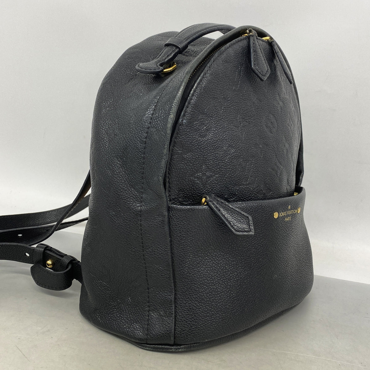 【6ge6454-k】ルイヴィトン リュック・デイパック モノグラム・アンプラント ソルボンヌ M44016 ノワール【中古】レディース