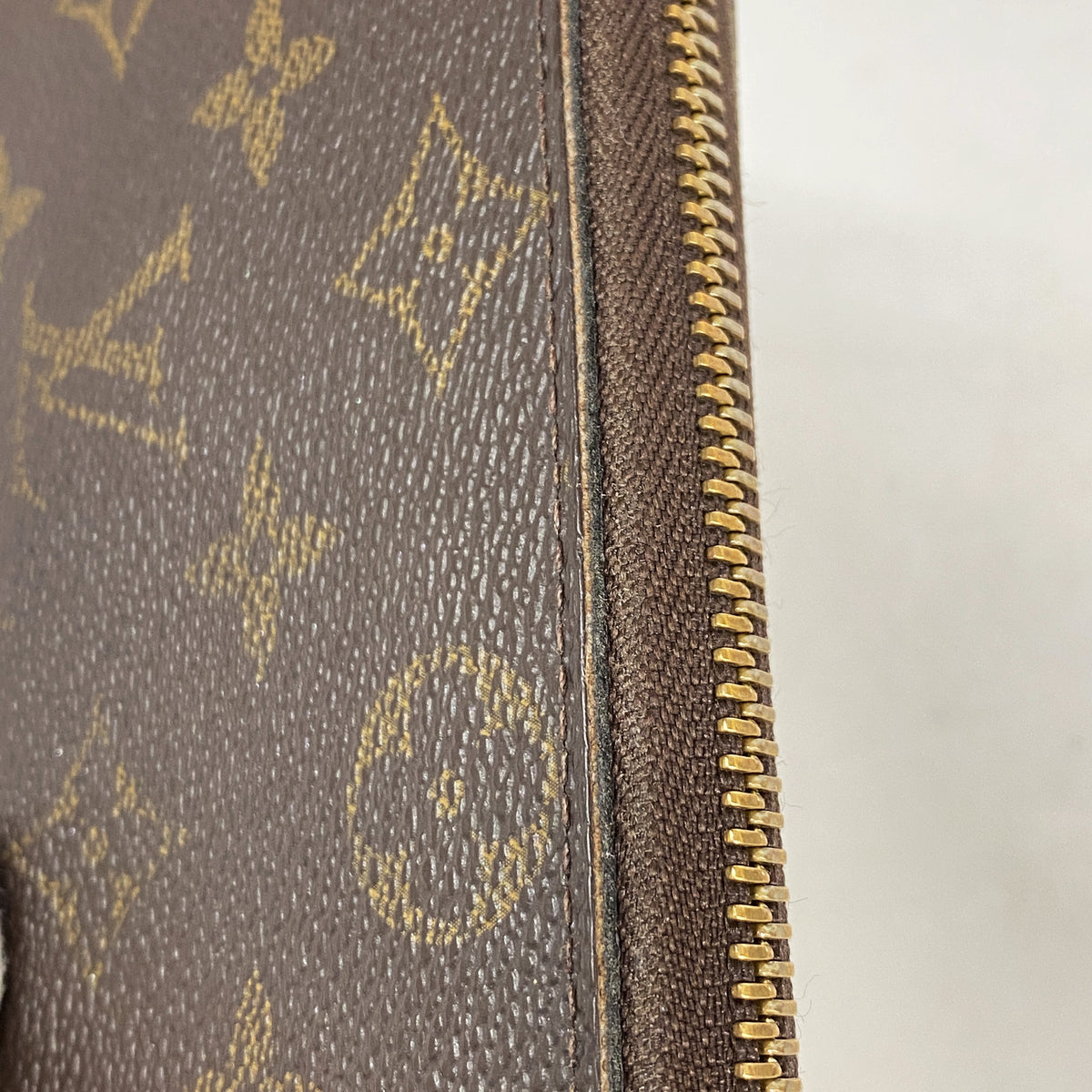 【6ge6456-k】ルイヴィトン 長財布 モノグラム ポルトフォイユクレマンス M60744 ミモザ【中古】レディース